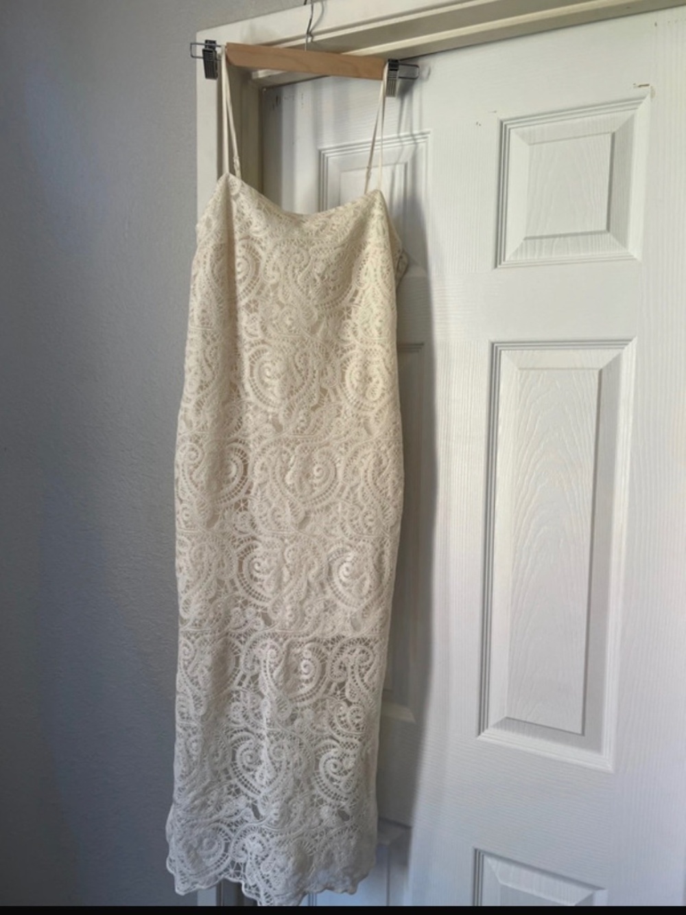 H&M Lace Maxi Dress